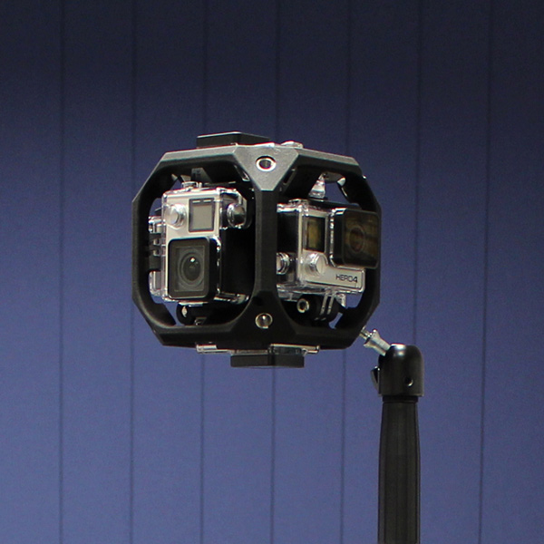 360°-Rig mit Actioncams