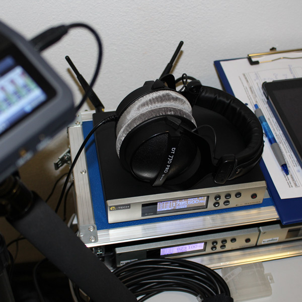 Audioaufnahmen für Masterarbeit